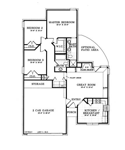 First Floorplan