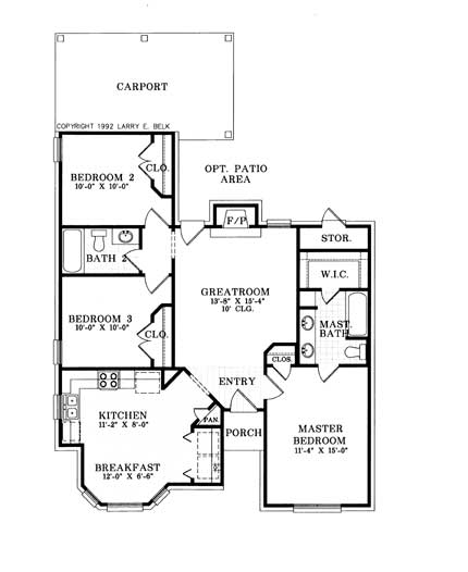 First Floorplan