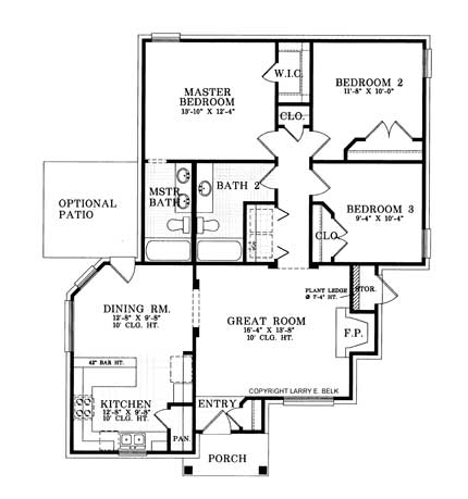 First Floorplan