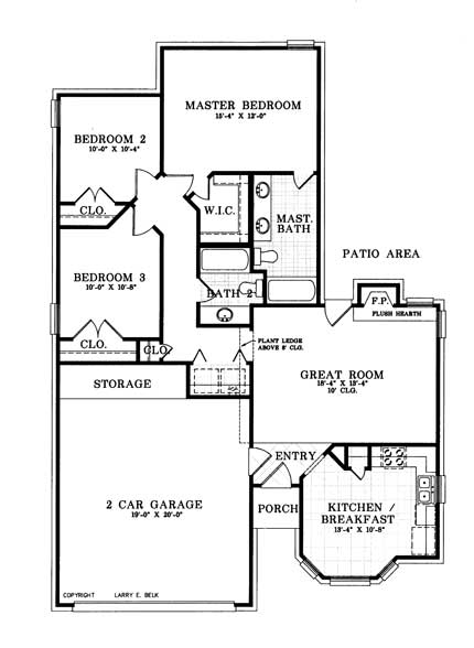 First Floorplan