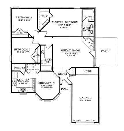 First Floorplan