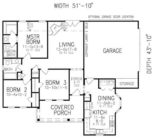 First Floorplan