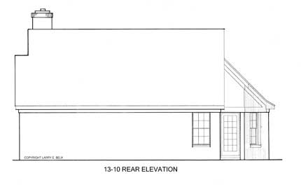 Rear Elevation