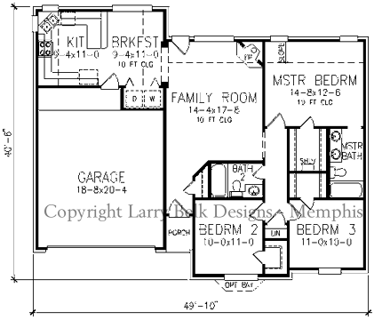 First Floorplan