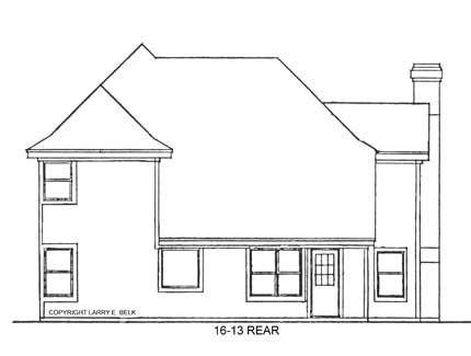 Rear Elevation
