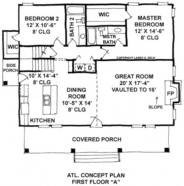 Alternate First Floor Plan