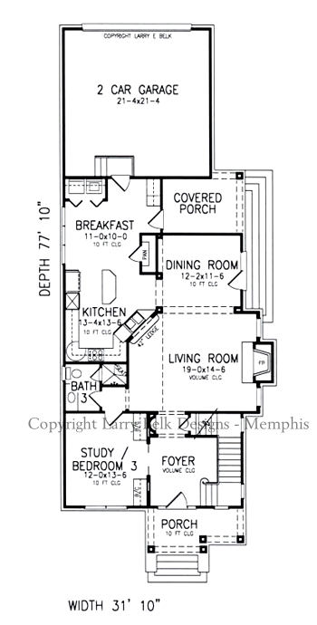 First Floorplan
