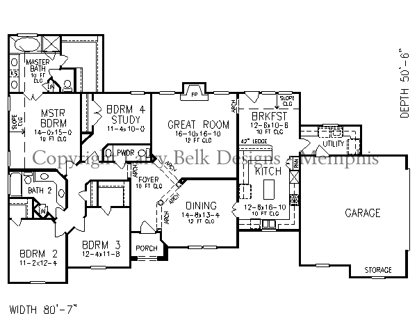 First Floorplan