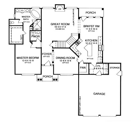 First Floorplan