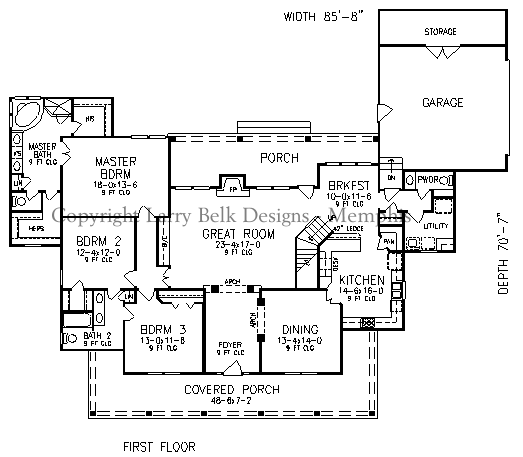 First Floorplan