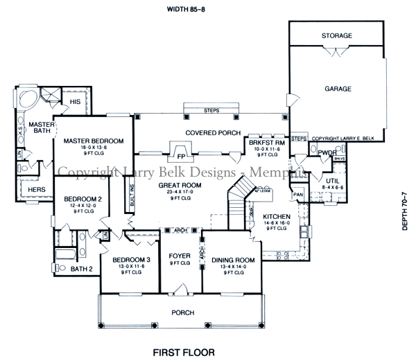 First Floorplan