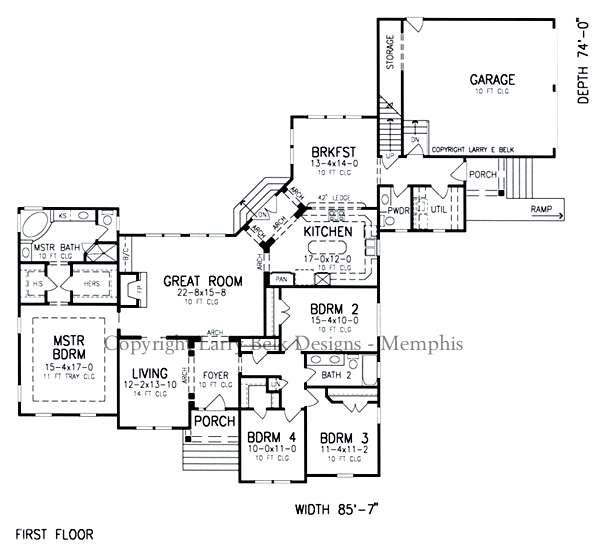 First Floorplan
