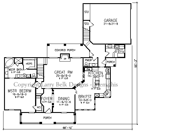 First Floorplan