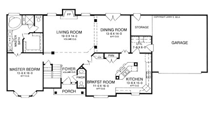 First Floorplan
