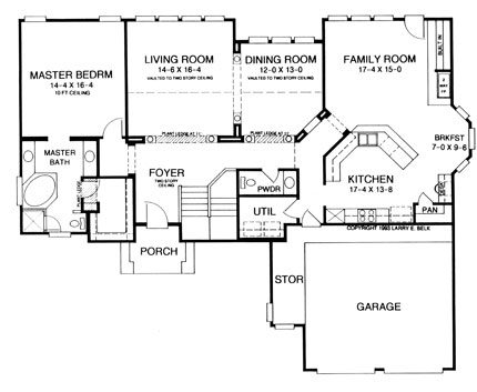 First Floorplan