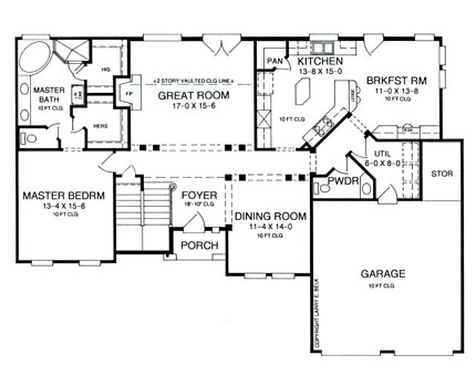 First Floorplan