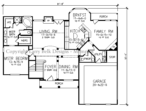 First Floorplan
