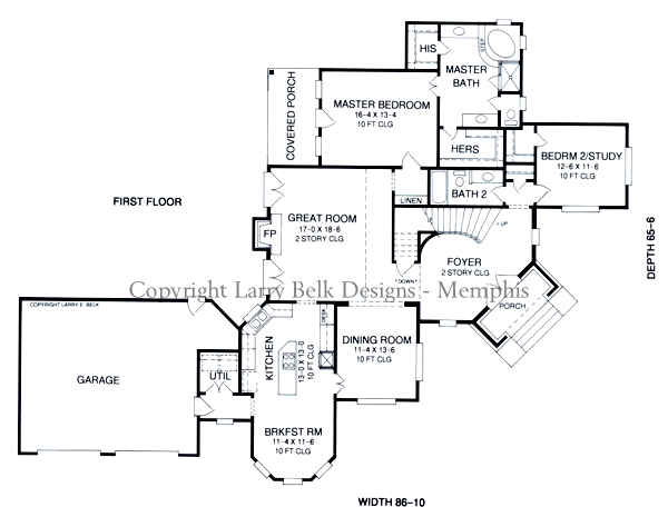 First Floorplan