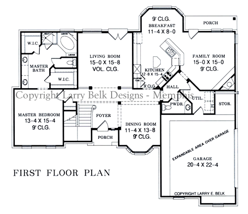 First Floorplan