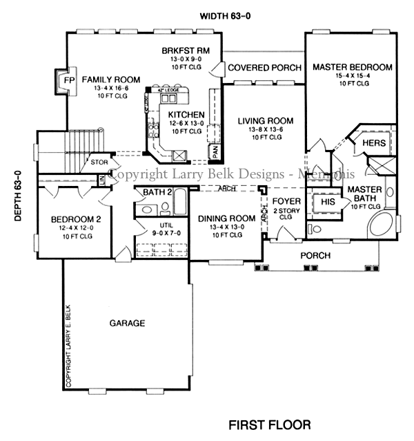 First Floorplan