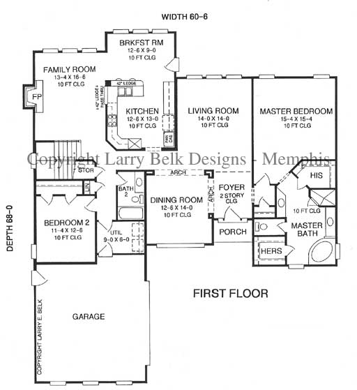 First Floorplan