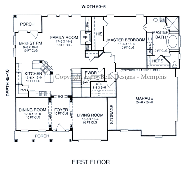 First Floorplan