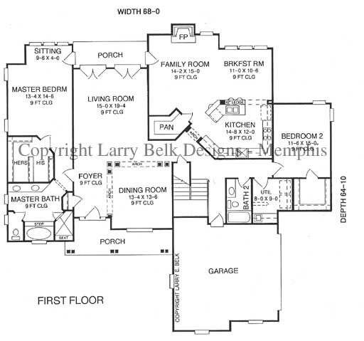 First Floorplan