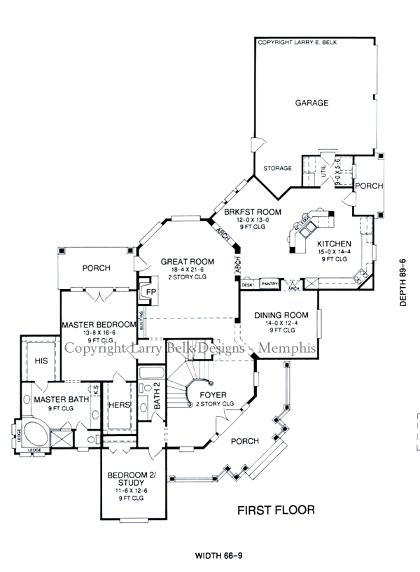 First Floorplan