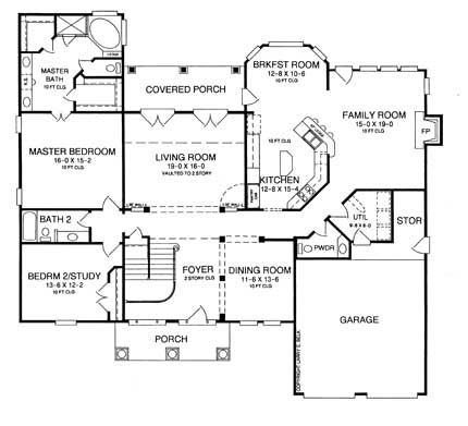 First Floorplan