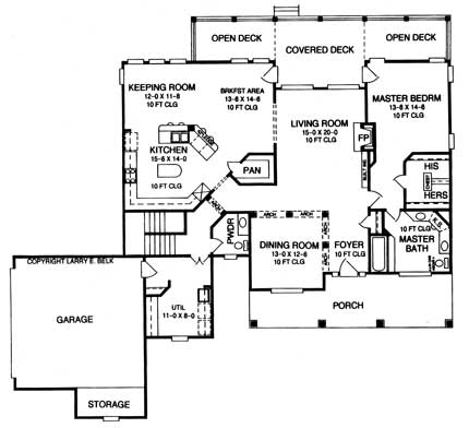 First Floorplan