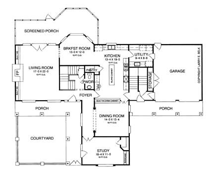 First Floorplan