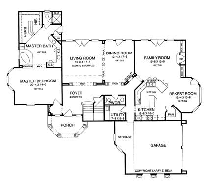 First Floorplan