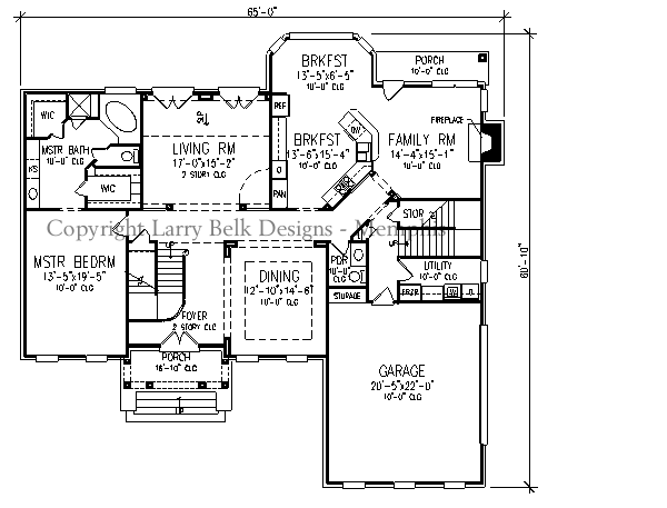 First Floorplan