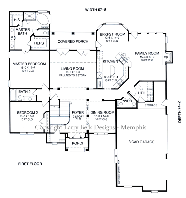 First Floorplan