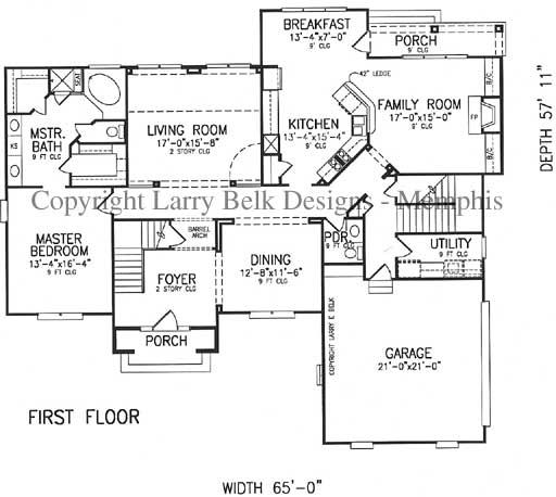 First Floorplan