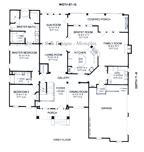 First Floorplan