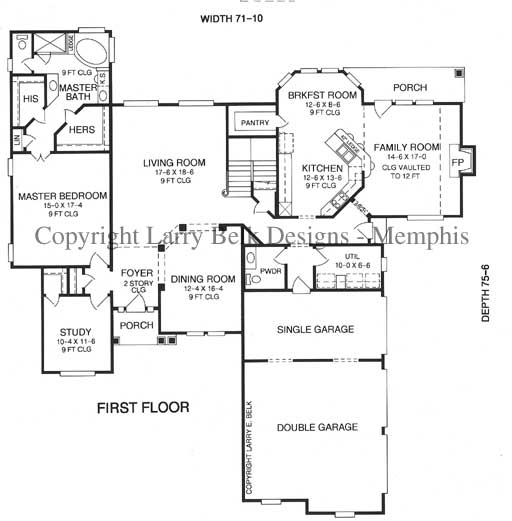 First Floorplan