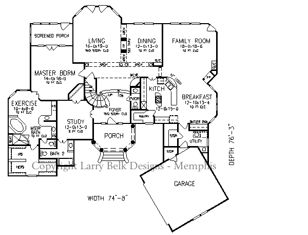 First Floorplan