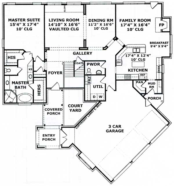 First Floorplan