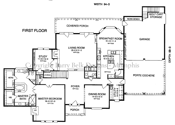 First Floorplan