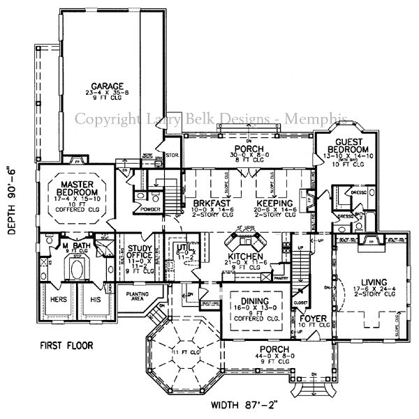 First Floorplan