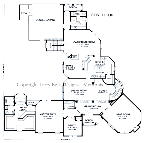 First Floorplan