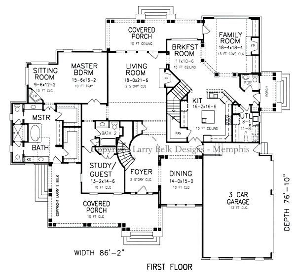 First Floorplan