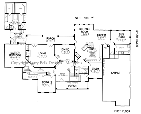 First Floorplan