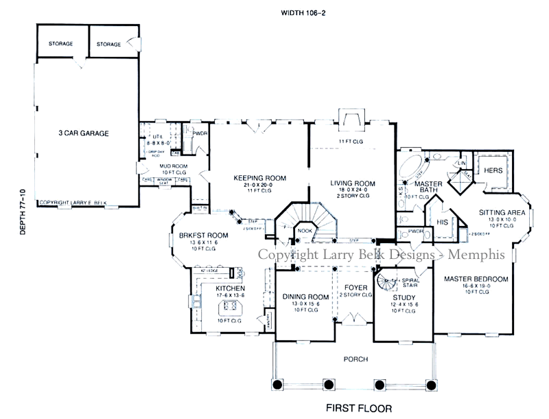 First Floorplan