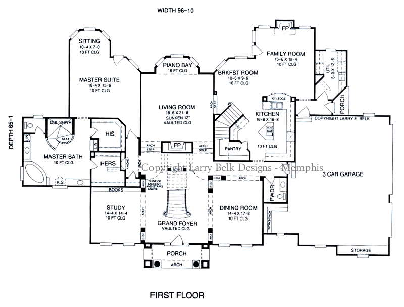First Floorplan