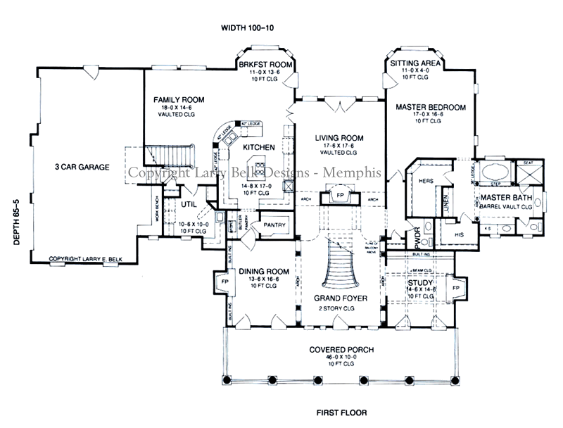 First Floorplan