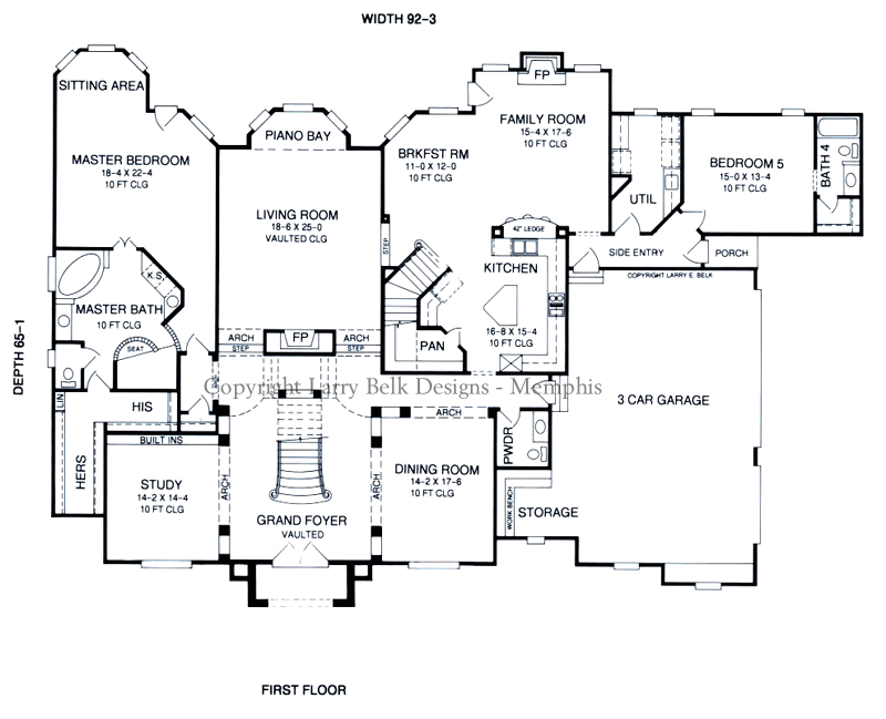First Floorplan