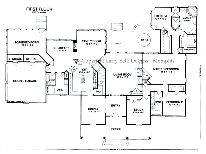First Floorplan