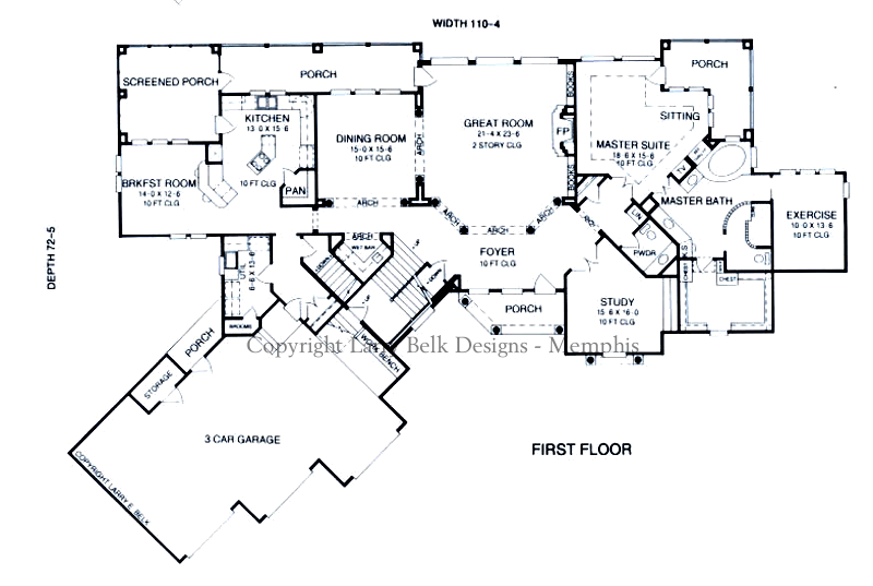 First Floorplan